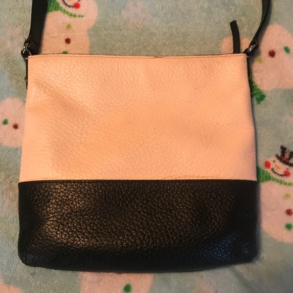 Kate Spade Pink & Black crossbody. GUC - Picture 4 of 8